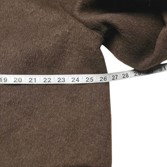 ASOS Design | Women | Smart Brown Oversized Wool Mix Blazer Jacket | Sz 12 Tall - Picture 6 of 13